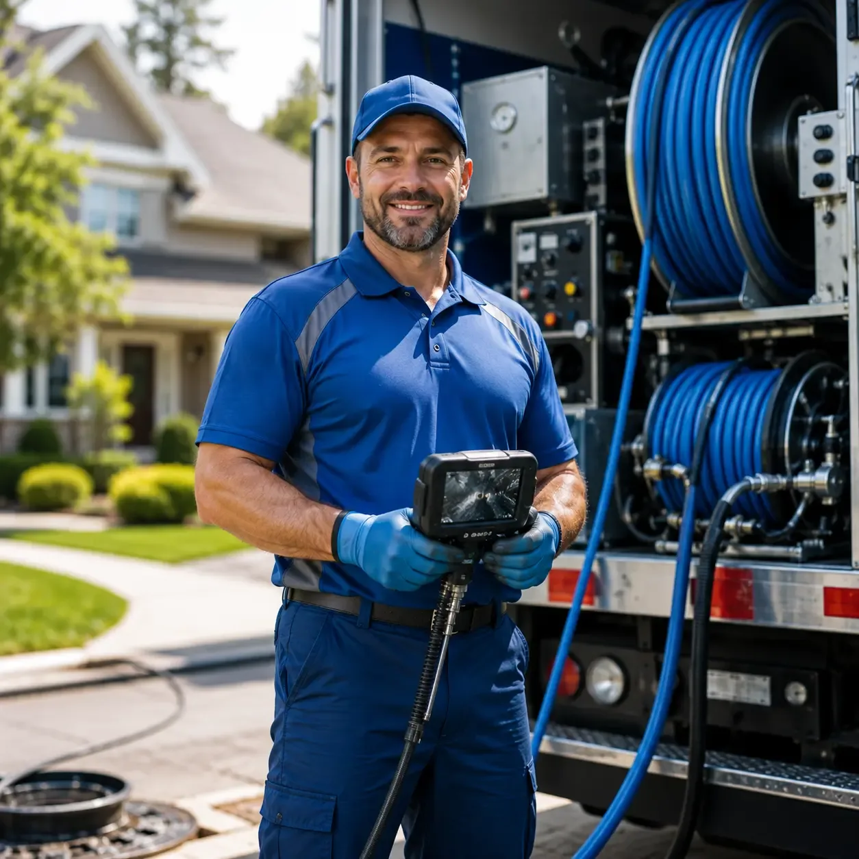 Local outdoor drain cleaning specialists in Blunt, SD